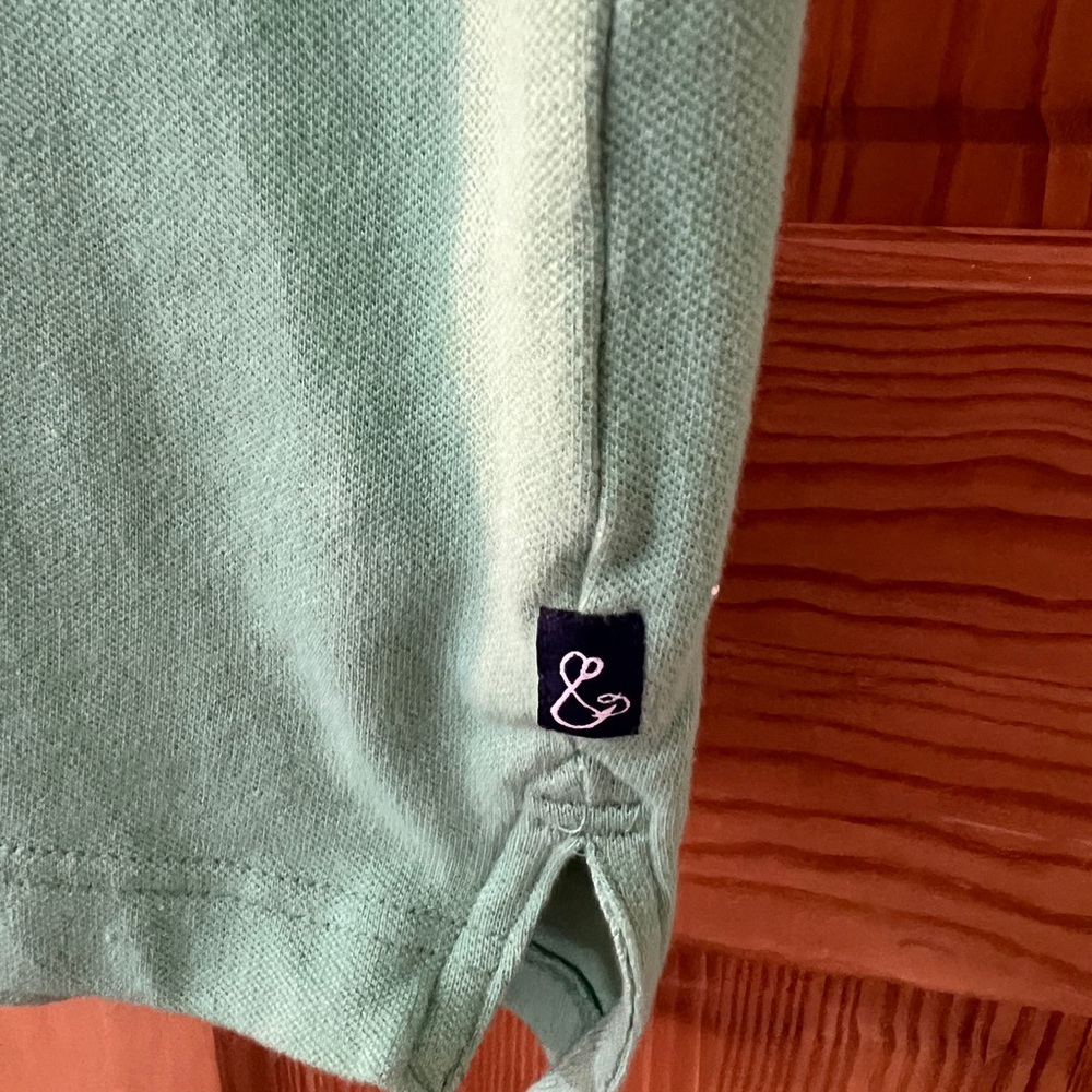 Classic Mint Green Polo Shirt for Men Size Small - Picture 5 of 6